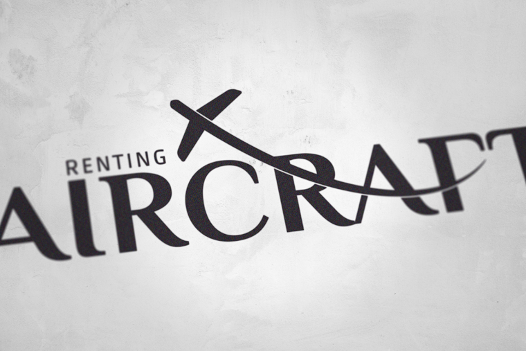 renting aircraft logo
